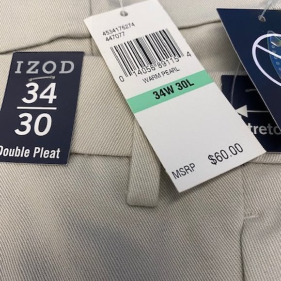 Izod Madison khakis - Picture 2 of 3